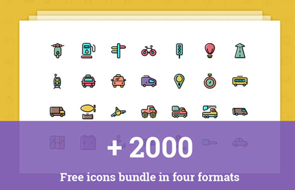 Thousands: 2000+ Free Icons